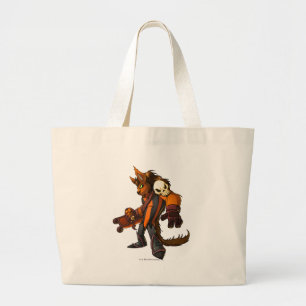 Haunted Woods Team Captain 2 Large Tote Bag