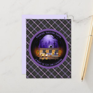Haunted Yakitori Haven Holiday Postcard