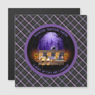 Haunted Yakitori Haven Magnetic Card