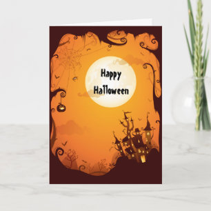 Haunting All Hallows Eve Card