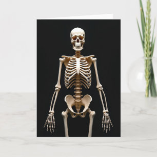 Haunting Bone Figure Card