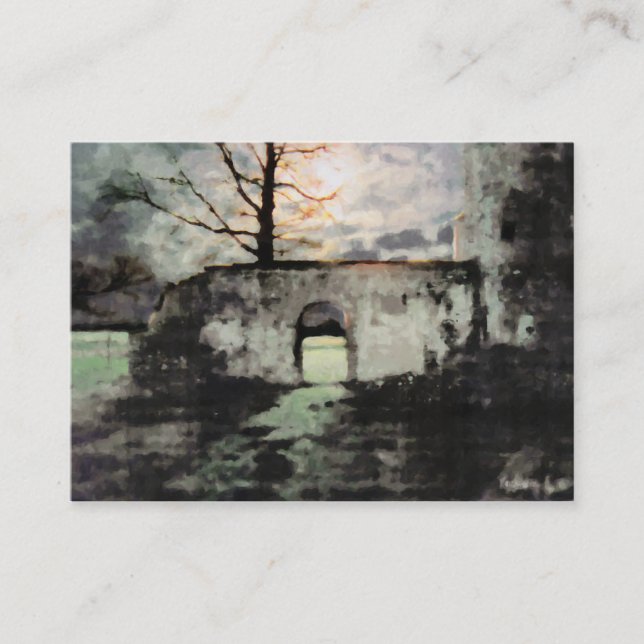 Haunting Ground Mini Print Business Card (Front)
