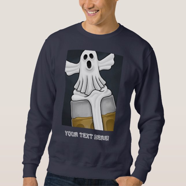 Haunting Halloween Ghost  Sweatshirt (Front)