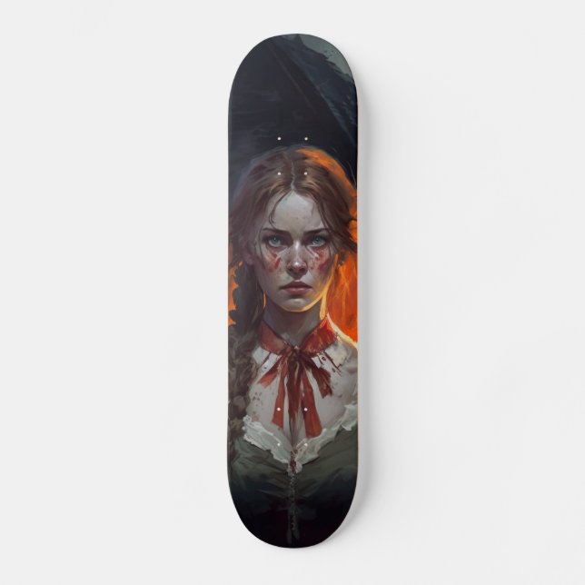 Haunting house skateboard (Front)