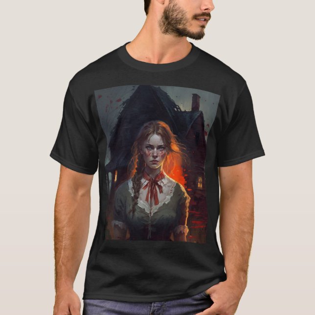 Haunting house T-Shirt (Front)