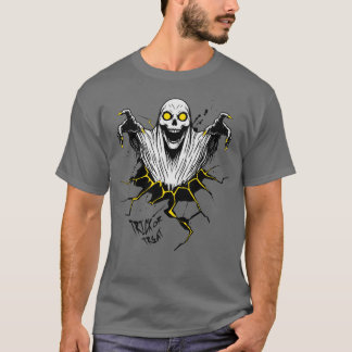 Haunting Skeleton Trick or Treat T-Shirt