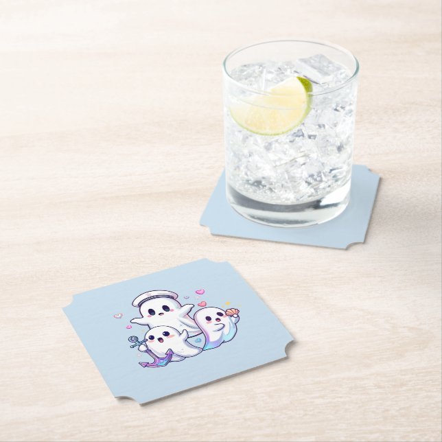 Haunting the High Seas! Paper Coaster (Insitu)