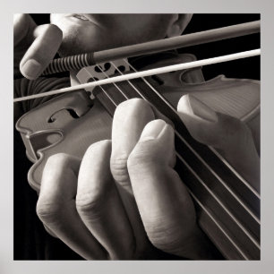 Haunting Violin Poster