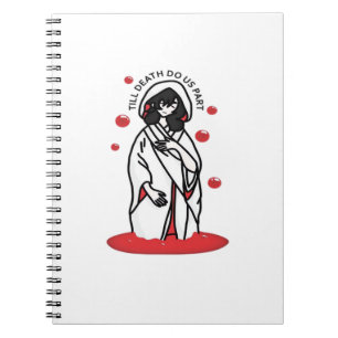 Haunting Wedding Till Death Do Us Part Gothic Desi Notebook