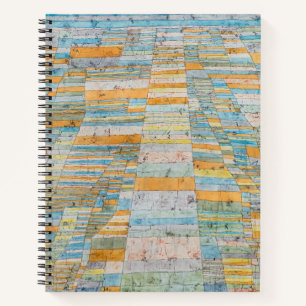 Hauptweg und Nebenwege - Paul Klee Notebook