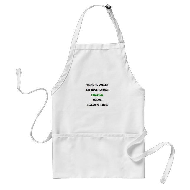 hausa mom, awesome standard apron (Front)