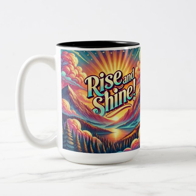 Hausse et Shine Coffee Mug (Gauche)
