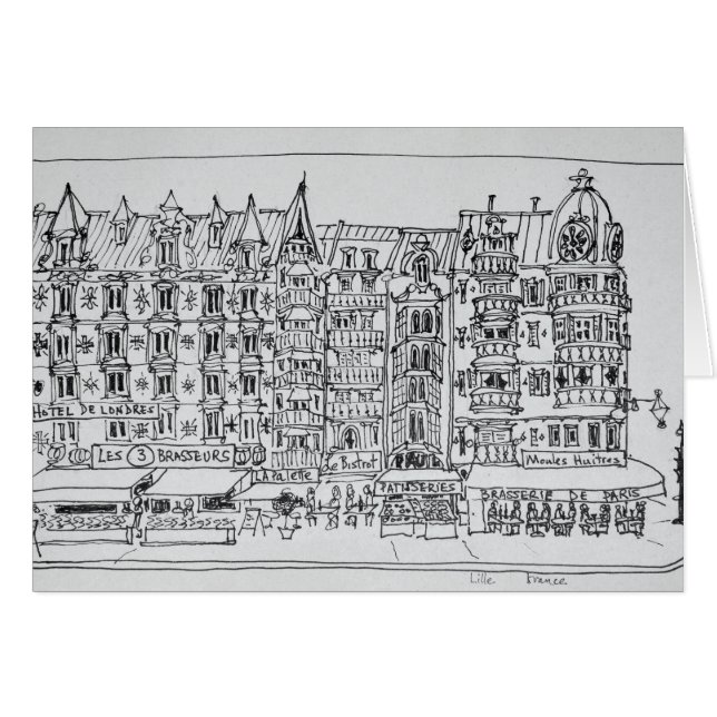 Haussmann Style | Lille, France (Front Horizontal)