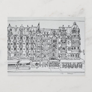 Haussmann Style   Lille, France Postcard