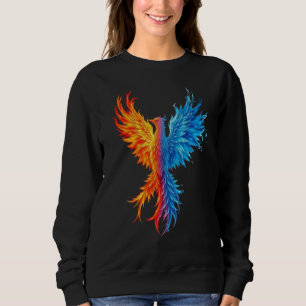 Haut à manches longues "Feu et glace" Phoenix Risi