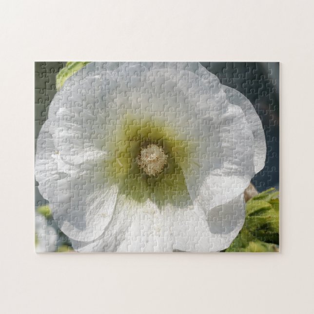 Haut de la boucle blanche puzzle (Horizontal)