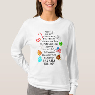 Haut de pyjama Ultimate Celebration Multi Fêtes
