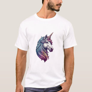 Haut de tank graphique tête de licorne