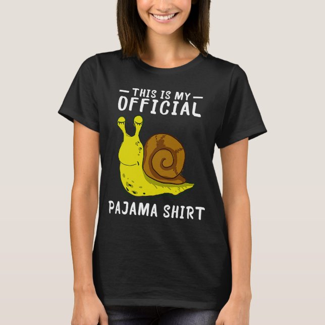 Haut du pyjama des escargots (Devant)