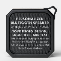 Haut-parleur Bluetooth étanche personnalisé