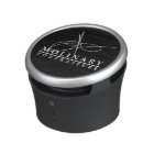 round de haut-parleurs bluetooth à port mol