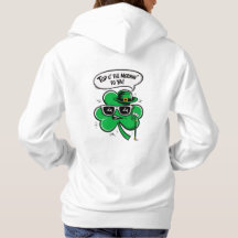 Haut personnalisé O' Le Shamrock du Mornin'