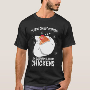 Haut Pyjama Poulet Dormant Je Rêve De Poules