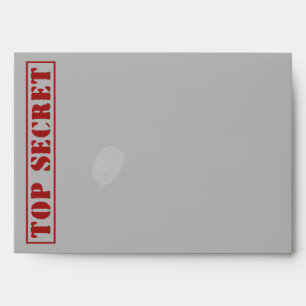 HAUT SECRET Speech Bubble Custom Enveloppes