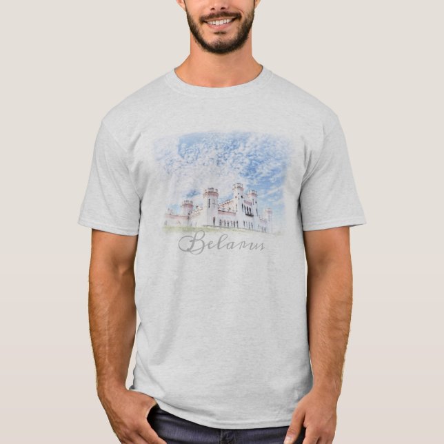 Haut T-Shirt Architecture Palais Kosava Bélarus (Devant)