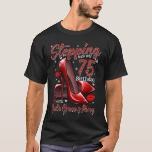 Haut talons entrant dans My 75th Birthday 75 and F