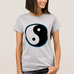 Haut Yin Yang Tie Dye Amour et Paix