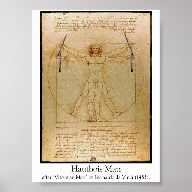 Hautbois Man Poster (Front)