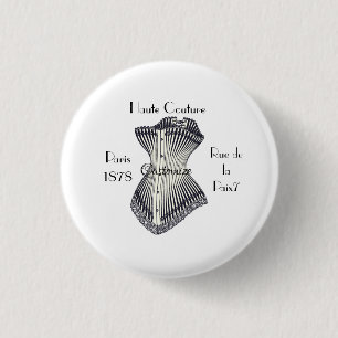 Haute Couture Corset Thunder_Cove 1 Inch Round Button