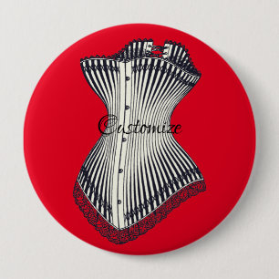 Haute Couture Corset Thunder_Cove 4 Inch Round Button