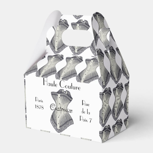 Haute Couture Corset Thunder_Cove       Favor Box (Front Side)