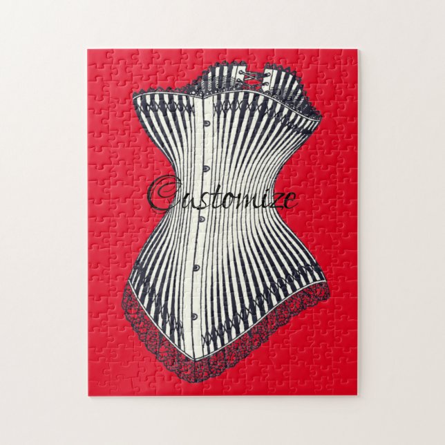 Haute Couture Corset Thunder_Cove         Jigsaw Puzzle (Vertical)