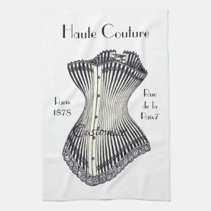 Haute Couture Corset Thunder_Cove       Kitchen Towel