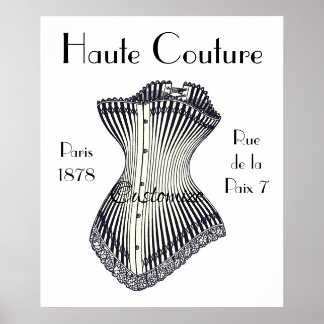 Haute Couture Corset Thunder_Cove        Poster (Front)