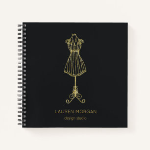 Haute Couture    Personalized Spiral Notebook