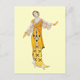 Haute Couture Postcard