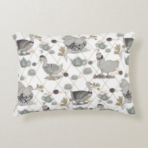 Haute Couture Print Kidsroom Accent Pillow