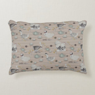Haute Couture Print Kidsroom Accent Pillow