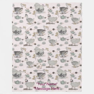 Haute Couture Print Kidsroom Fleece Blanket
