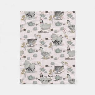 Haute Couture Print Kidsroom Fleece Blanket