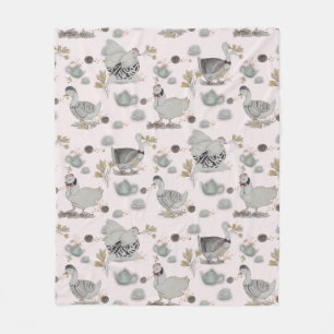 Haute Couture Print Kidsroom Fleece Blanket
