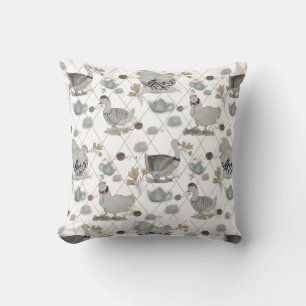 Haute Couture Print Kidsroom Throw Pillow