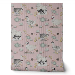 Haute Couture Theme Kidsroom Wallpaper