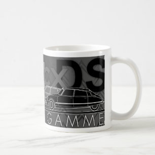 "Haute de Gamme" Illustrated Citroen Car mug