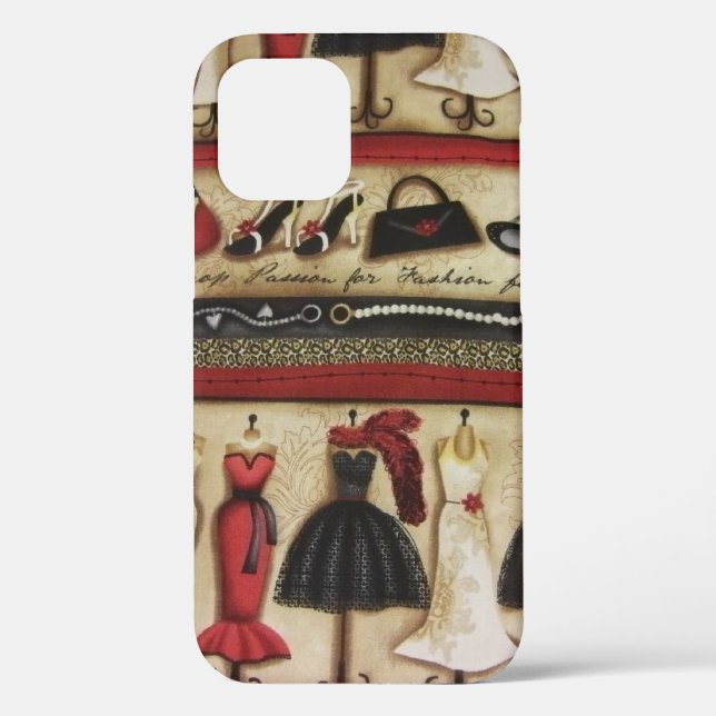 Haute Fashion Case-Mate iPhone Case (Back)