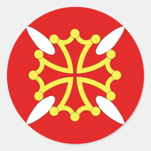 Haute-Garonne, France Classic Round Sticker